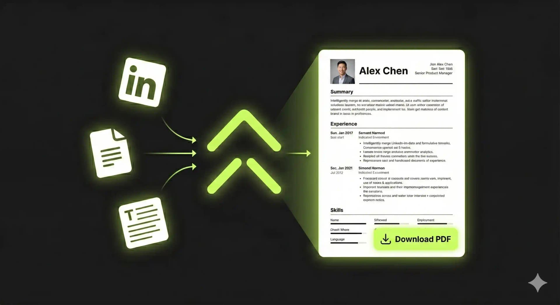 Najah - Professional CV generation platform